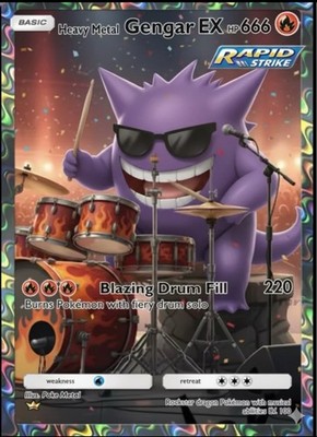 (Gengar ROCK AND Roll Drummer )