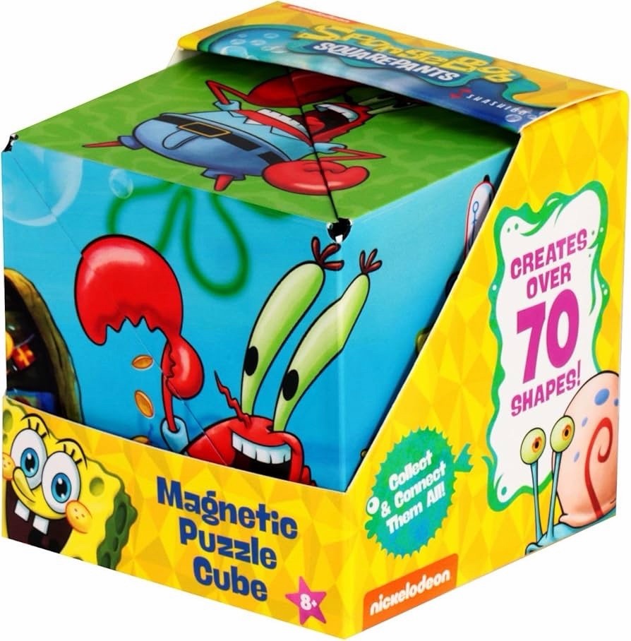 Shashibo Formwandlung MINT Fidget Krusty Krabbe Verwandeln Puzzle Würfel