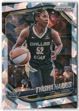 2025 Panini Prizm WNBA #130 Tyasha Harris Ice Prizms