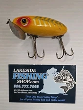 VINTAGE FRED ARBOGAST JITTERBUG TOPWATER BASS FISHING LURE