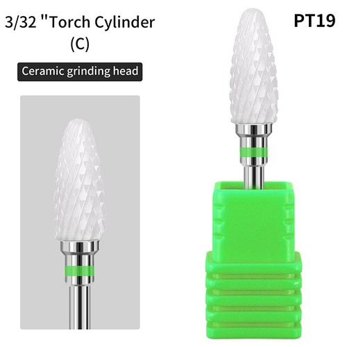 Pro Ceramic Nail Art Drill Bits Gel Pedicure Removal Rotary Manicure Burr Too ~ - Picture 31 of 38