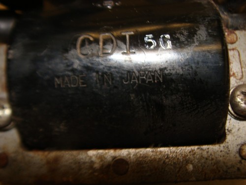 1976 RUPP NITRO 340 440? oem original ignition coil spark plug wire boots Japan - Picture 8 of 10