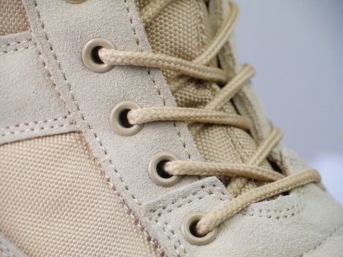 Desert Army Combat Patrol Boots Tactical Military Work Tan Jungle Suede 909 - Picture 3 of 4