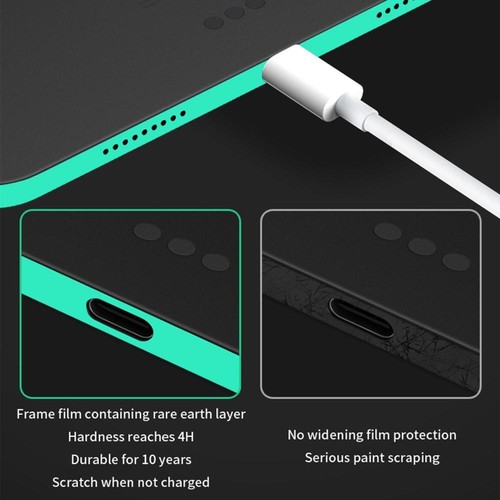 Sticker Side Film Dust-Proof Protector For iPad Pro 2021 12.9 11 Mini 8.3 - Zdjęcie 5 z 12