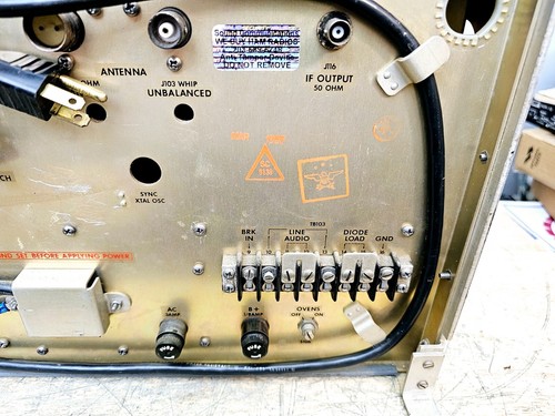 Collins R-390A R 390 Communications Receiver Tested C MY OTHER HAM RADIO TMC - Zdjęcie 15 z 17