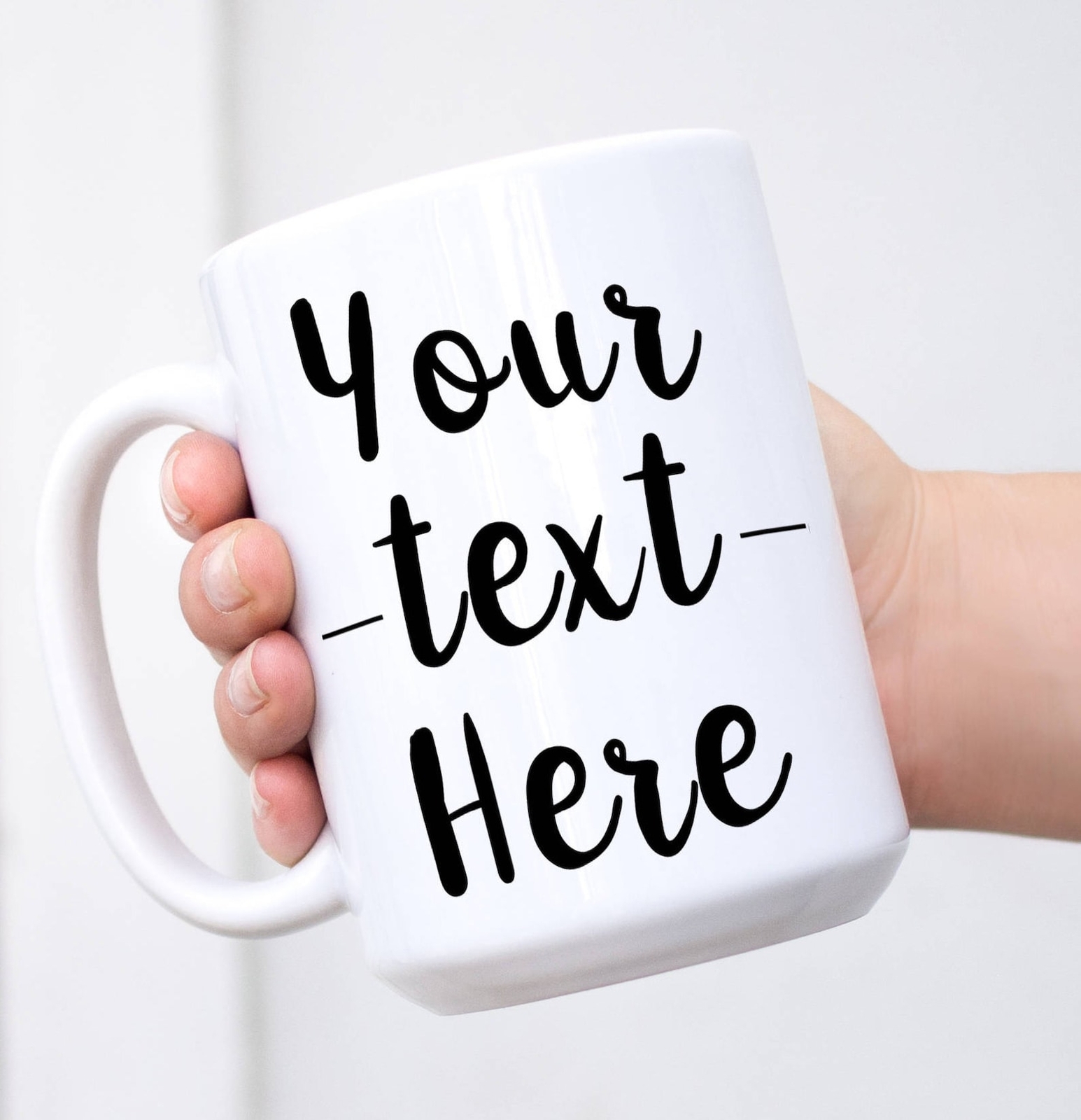 Design Your Own Mug White 15 Oz Mug Expediated Production Guarantee Delivery