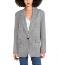 Steve Madden Ladies' Blazer, Gray, Size Large