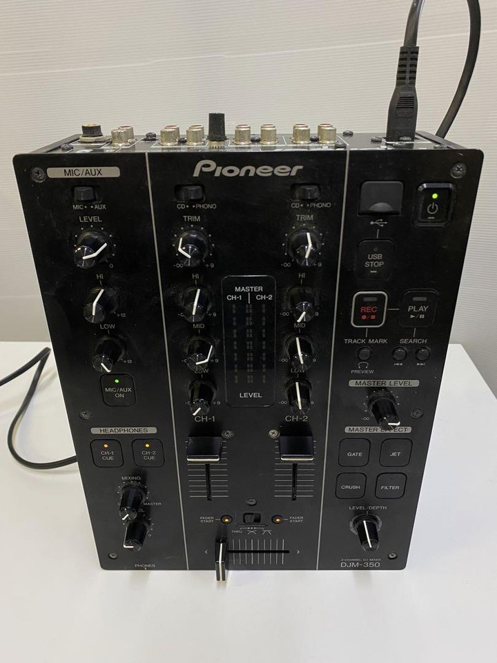 名機】Pioneer パイオニア DJM350 16年製 DJミキサー
