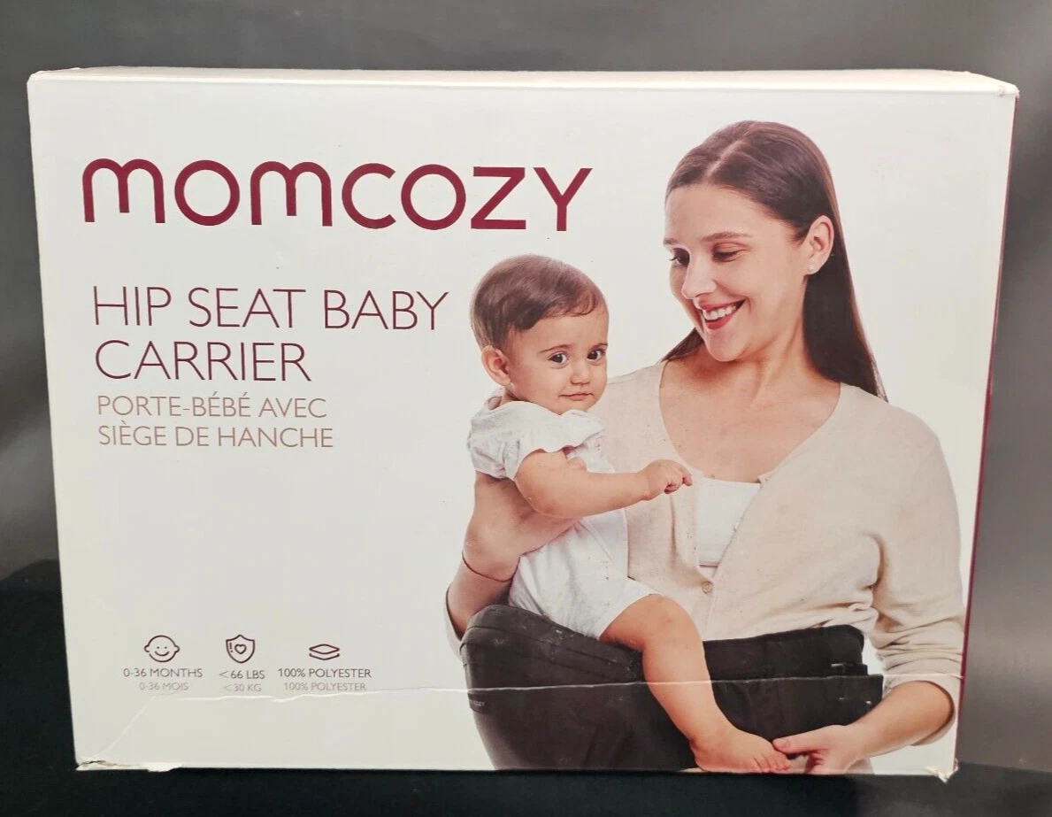 Momcozy Hip Seat Baby Carrier Adjustable Waistband Belly Protector Ergonomic NEW