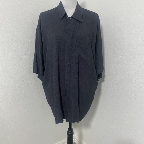 Lord & Taylor Casual Classics Mens Short Sleeve Button Down Size XL Made in USA - Picture 2 of 6