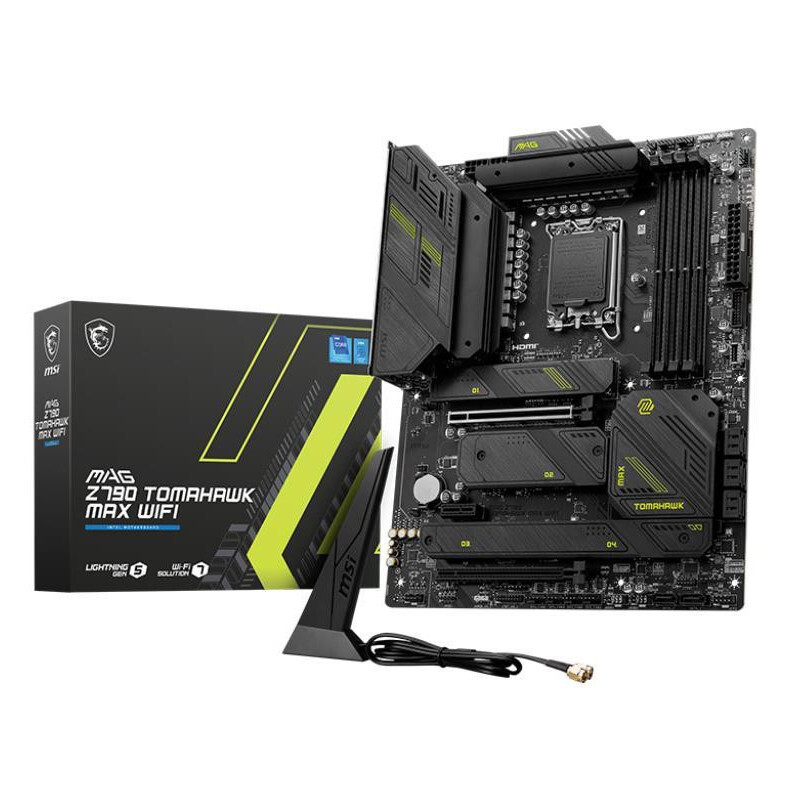 Mainboard, MSI, Intel Z790, LGA1700, ATX, memoria DDR5, slot di memoria 4, 1xPCI