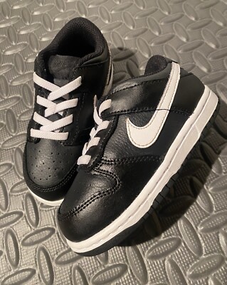 kk様 C×2 Nike Dunk Low TD Reverse Panda Black White DH9761-002 Toddler