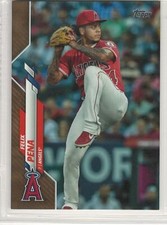 Felix Pena 2020 Topps Update Gold parallel #d /2020 Card no. U-18 Angels
