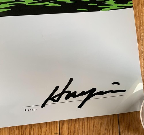 Hiroshi Nagai autographed poster Tropical Modern B - Picture 2 of 4