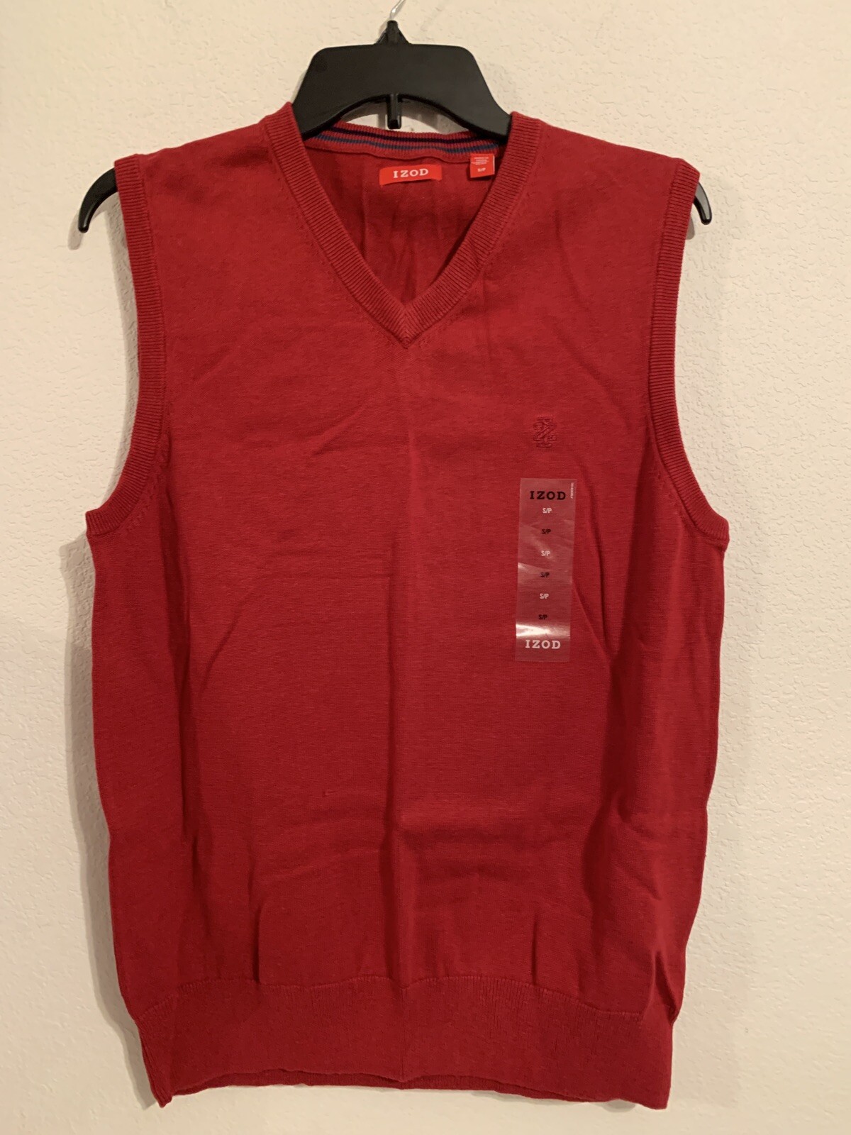Sweater Vest Sz S Red Dahlia Retail 