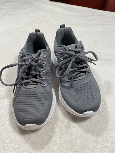 Charly Damenschuhe Größe US 6 UK 4 EU 36,5 Cushion Factor Walking grau Sneaker
