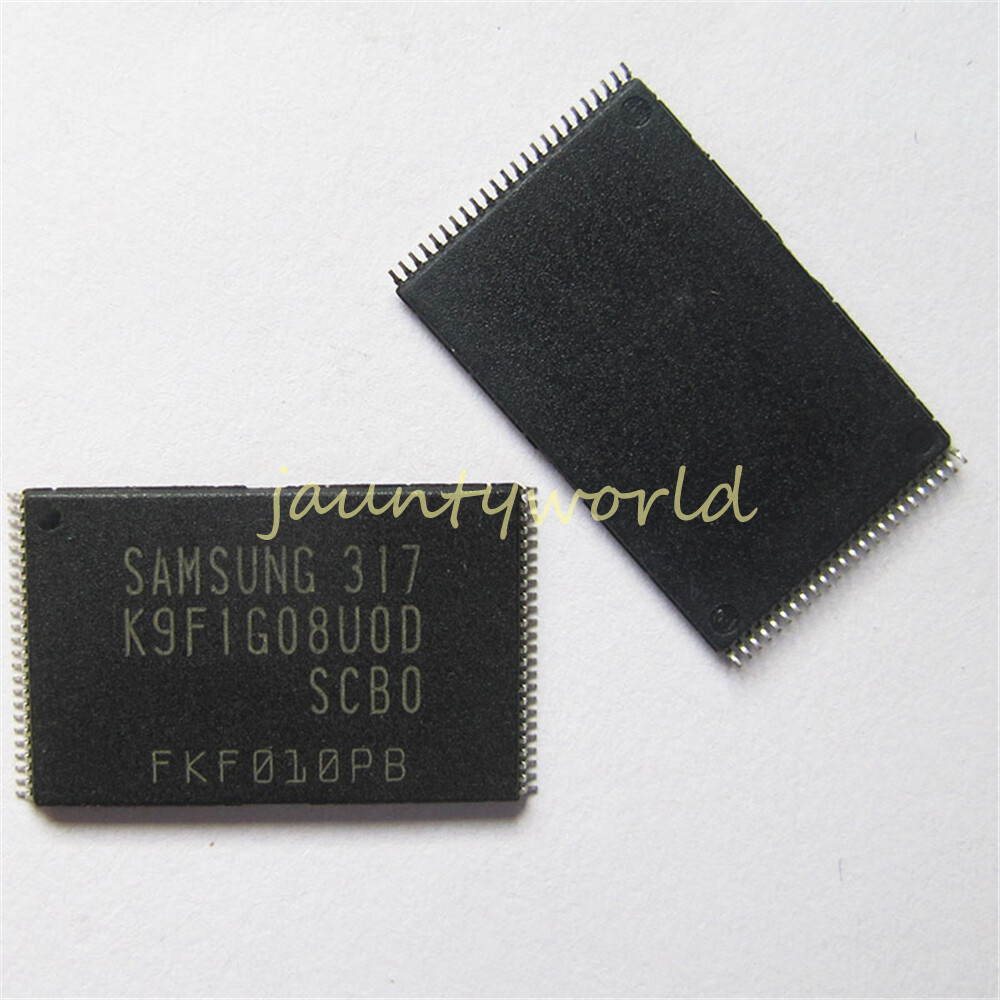 5PCS K9F1G08U0D-SCB0 K9F1G08UOD-SCBO SAMSUNG TSOP-48 FLASH MEMORY IC ...