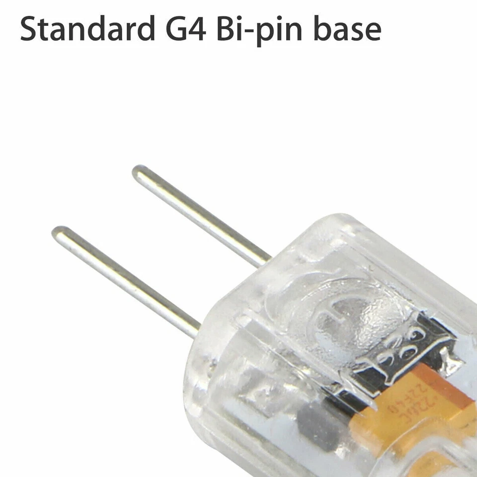 20/10Pcs G4 Bi-pin 12 LED Lamp Light Bulbs DC 12V 20W 2835 SMD 6000K White/ Warm - Image 3 of 4