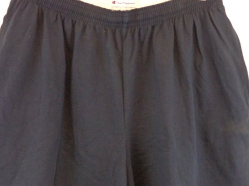 Champion Athleticwear Hombres Pantalones Cortos Atléticos Talla Grande Azul Marino Nuevos Sin Etiquetas - Imagen 2 de 8