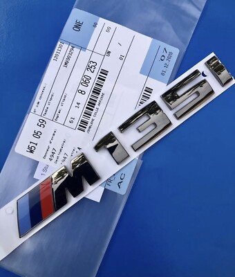 Emblème BMW Arrière Authentique 135i Pour E82 E88 - Logo 51147183159