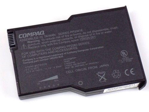 Compaq HP 159524-001 Ersatzteil: Akku Batterie Battery 11.1V 4800mAh für E500