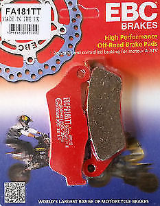 HUSQVARNA TE 570 2002-04 Front Disc Brake Pads EBC FA181TT - Picture 3 of 3