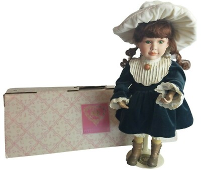 Maryse Nicole 17" Porcelain Doll in Box | eBay Maryse Nicole 17" Porcelain Doll in Box | eBay