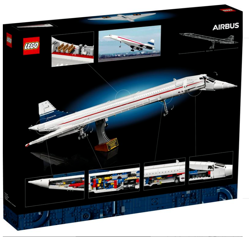 LEGO 10318 Icons Concorde Airbus 2083 pieces | eBay