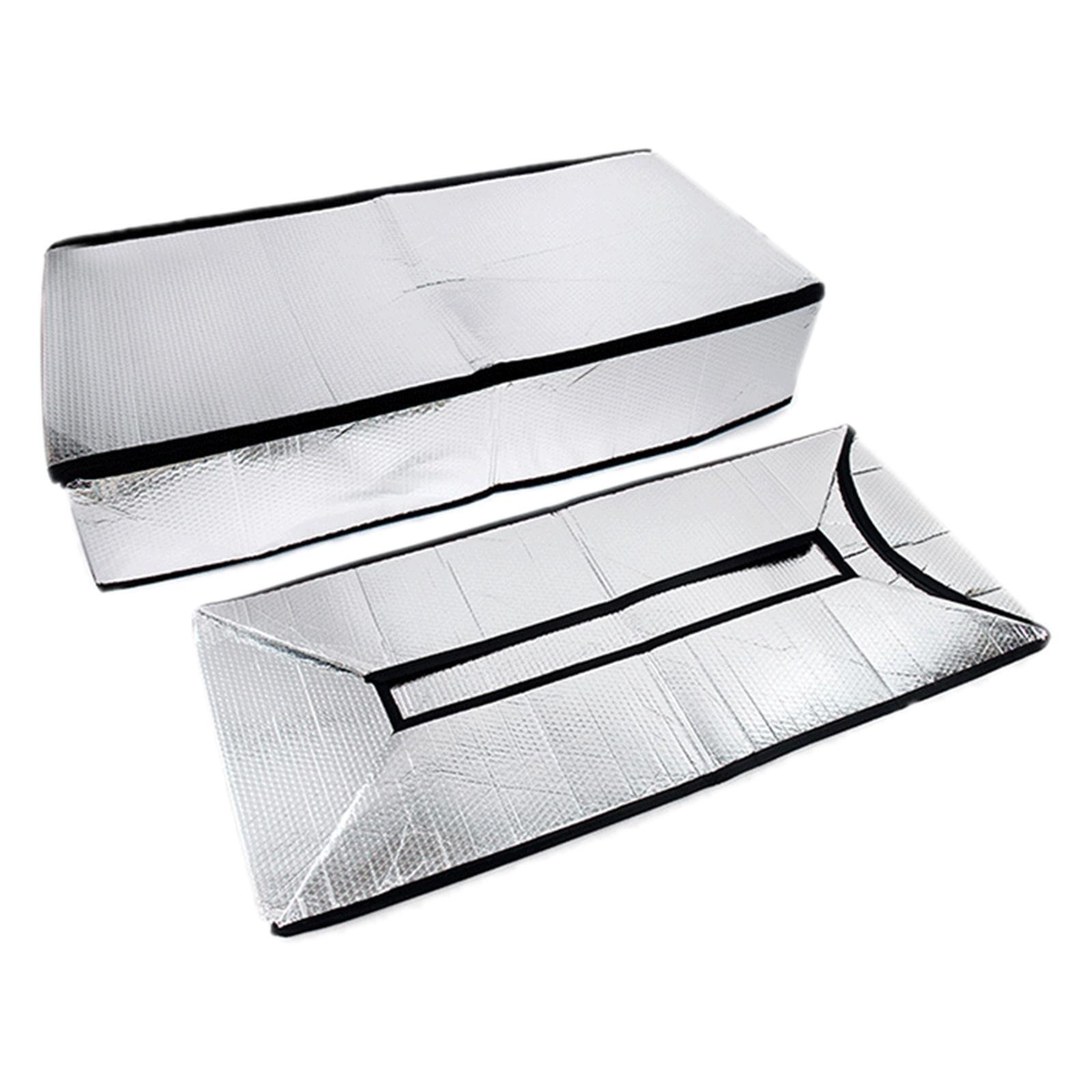 Attic Door Insulation Cover with Zipper Waterproof Fireproof Foldable