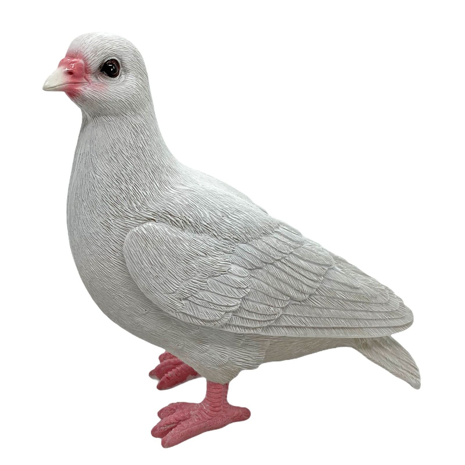 White Dove Garden Bird Ornament Outdoor Decorative Animal Statue
