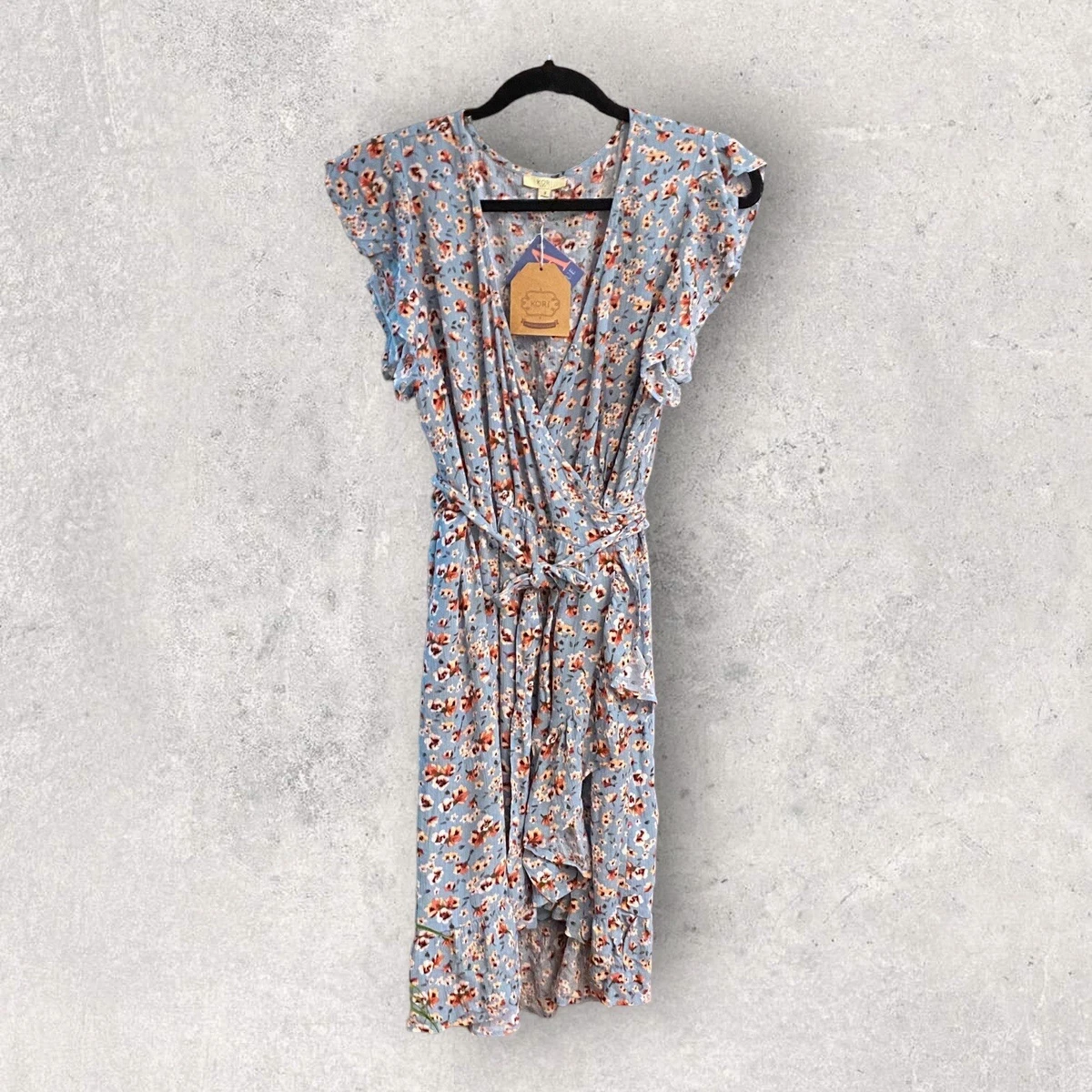 Womens Wrap Dress Size S Vintage Inspired Cottage Core New ASAV