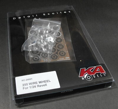 KA Models 1/24 250 Wire Wheel for Revell kit KC-24001