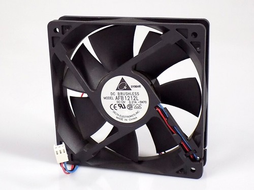 Delta Electronics AFB1212L-5N70 12V Gehäuse Fan Lüfter Kühler 120x120x25mm