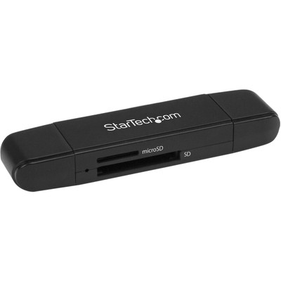 StarTech.com USB C and USB 3.0 SD Card Reader, USB Memory Card Reader, SD, micro