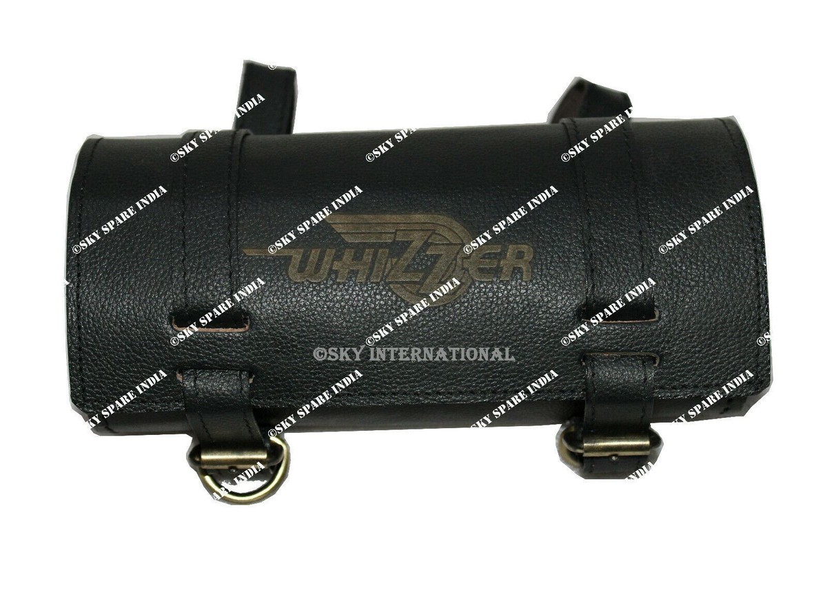 Black Leather Tool Bag Compatible With Vintage Pacemaker