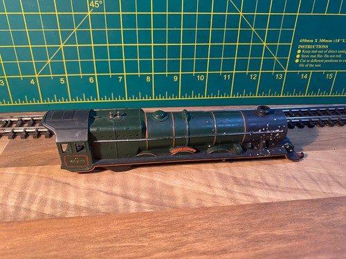 Tri-ang-Hornby OO R50 4-6-0 Princess Class "Elizabeth" Nr. 46201, Karosserie beschädigt | Zustand: For parts or not working