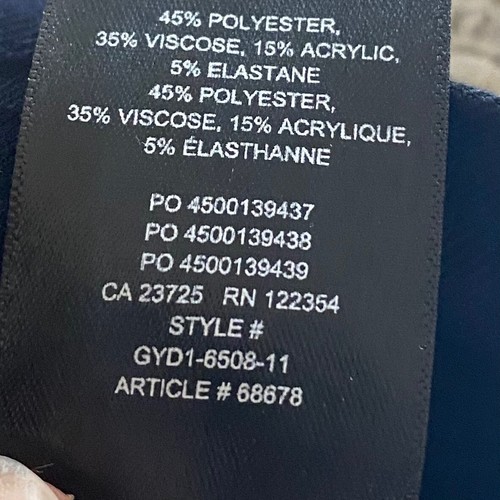 Pantalones de vestir Aritzia Babaton Conan pierna recta tartán a cuadros azul marino 2 - Imagen 7 de 7