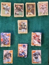 1990 and 1991 action packed nfl football card lots