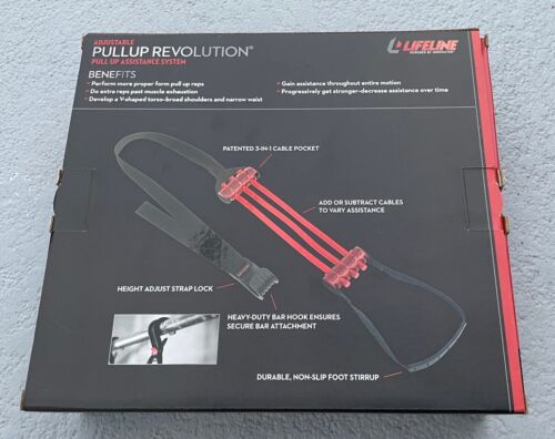 NIB Lifeline Adjustable Pull Up Revolution Assistance System Upper Body Core - Picture 6 of 7