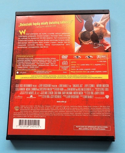 DVD: KANGUR JACK (1 x DVD) (2003) PL / ENG - Picture 2 of 2