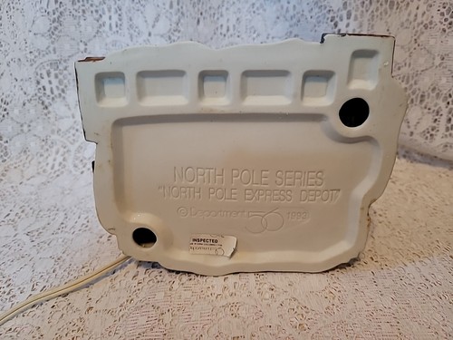 Dept 56 Heritage Village North Pole Series North Pole Express Depot #56278 - Picture 6 of 10