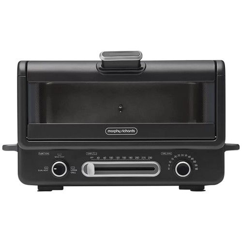 Titanium Morphy Richards® MultiOven 12L 2000W 40-230°C DUAL Heat GRILL Roast Fry - Picture 2 of 12