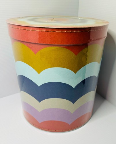 Vintage IKEA Round Storage Boxes ILLBATTING Rainbow Multi Colour New Sealed Rare - Picture 2 of 9