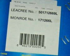 Rear Suspension Strut and Coil Spring Assembly, Left - Leacree 501712669L