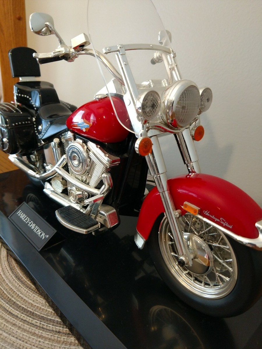 Harley Davidson Red Motorcycle Telephone | eBay