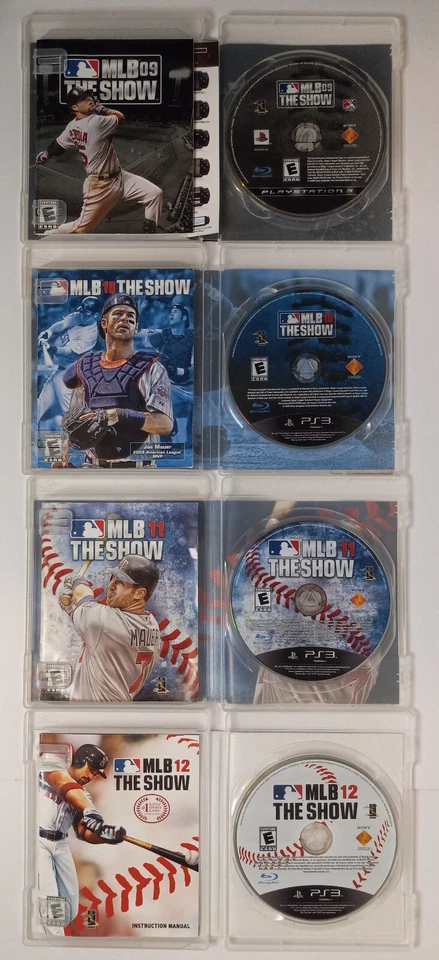 MLB The Show PS3 & PS4 Games (7): 09 - 10 - 11 - 12 (PS3) 15 - 17 - 18 (PS4) - Image 4 of 4