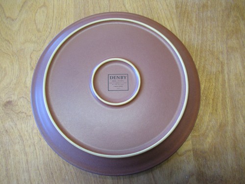 Plato de ensalada Denby England JUGO LIMÓN 8 7/8" amarillo terracota 1 ea 2 disponible - Imagen 9 de 11