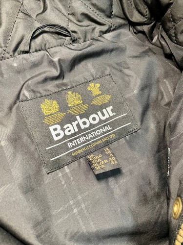 Women's BARBOUR B.Intl Enduro Quilt Jacket Ladies coat size UK12 - Picture 17 of 19