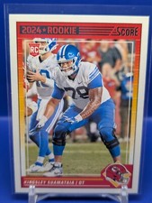 Kingsley Suamataia Rookie Card 2024 Panini Score #331 Chiefs RC