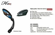 Hafny HF-MR080 Fully Adjustable Magic Bike Rear View Mirror - Right x